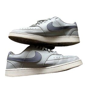 Men's Court Vision Low Next Nature Shoes Gray White FQ7669-001 Men’s Sz 10.5